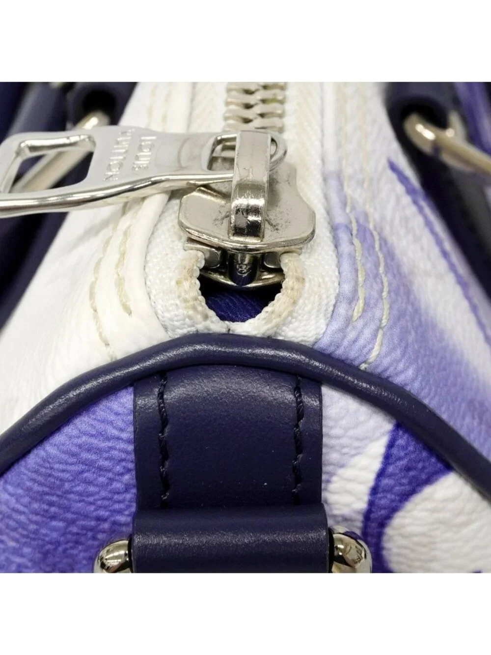 Louis Vuitton Handbag Monogram Water Color Keepall XS Blue 2-Way